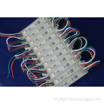 CE ROHS DC12V 3pcs 5050 LED Modules White Color